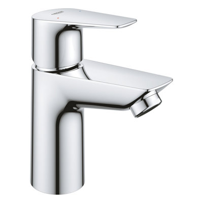 Grohe Quickfix Start Edge Small Chrome Effect Basin Mono Mixer Tap