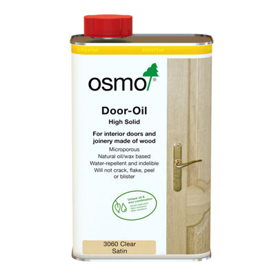 Osmo Door Clear Satin Wood Oil, 1L