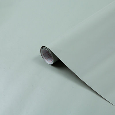 D-C-Fix Matt Sage Green Vinyl Self-Adhesive Film (L)2M (W)450Mm