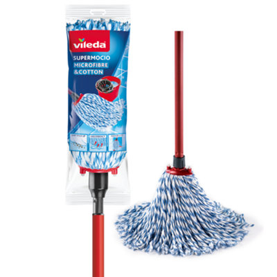 Vileda Supermocio Microfibre Floor String Mop