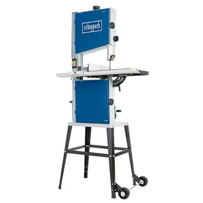 Scheppach HBS400 Bandsaw - 750W, 170mm Cutting Height, Tilting Table - Blue