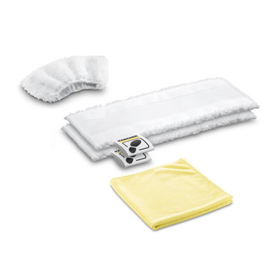 Kärcher Steam Cleaner Fitted Cleaning Cloth, Pack Of 4