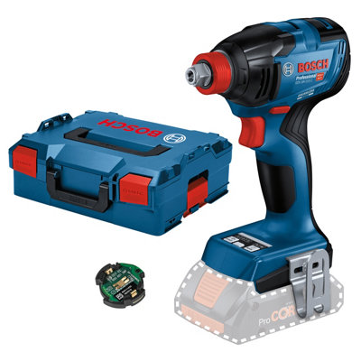Bosch Professional 18V Ampshare Brushless Cordless Impact Driver (Bare Tool) - Gdx 18V-210 C
