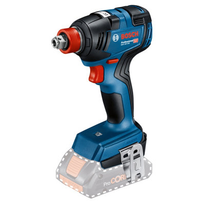 Bosch Professional 18V Coolpack Brushless Cordless Impact Driver (Bare Tool) - Gdx 18V 200