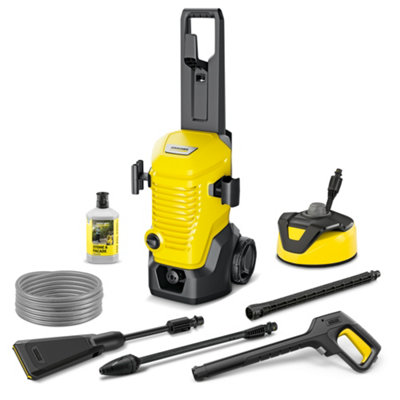 Kärcher K4 Wcm Flex Eco!Booster Home Kit Pressure Washer Corded 130Bar 1.8Kw