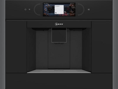 Neff N 90 Cl4tt11g0 Built-In Bean To Cup Coffee Machine - Graphite-Grey