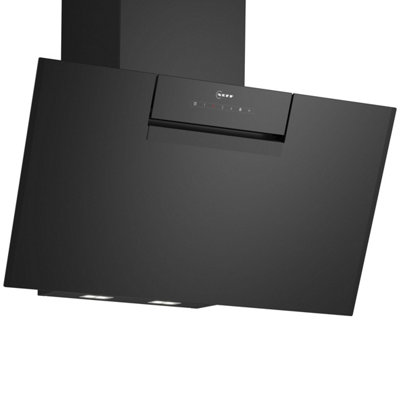 Neff N50 D85ifn1s0b Metal & Plastic Angled Cooker Hood (W)80Cm - Black