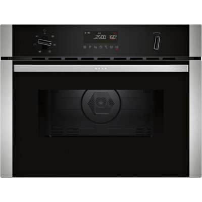 Neff N50 C1amg84n1b Built-In Compact Combination Microwave - Stainless Steel Effect