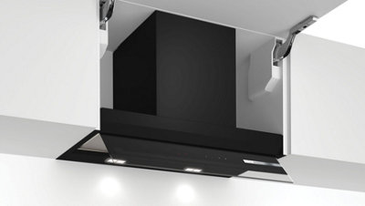 Bosch Series 6 Dbb67am60b Metal & Plastic Integrated Cooker Hood (W)60Cm - Black