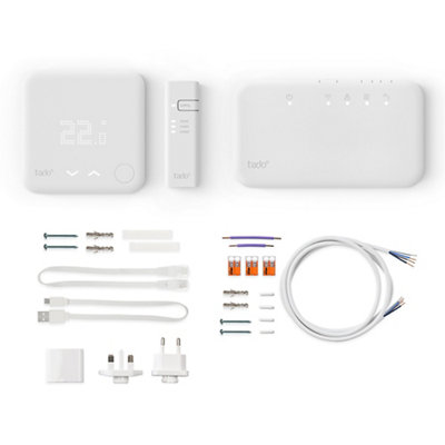 Tado V3+ V3p-Sk-Wts01wrp01ib01-Tc-Uk Smart Thermostat, White