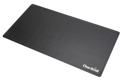 Char-Broil Black Rectangular Barbecue Floor Protection Mat (L)150Cm (W)80Cm