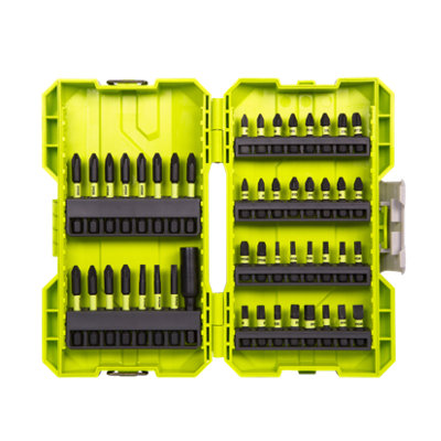 Ryobi Mixed Screwdriver Bits, 48 Pieces