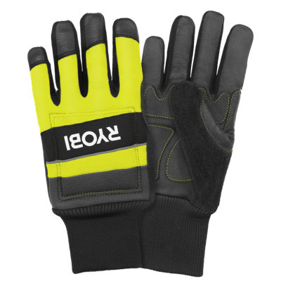 Ryobi Large Chainsaw Gloves - Rac258l