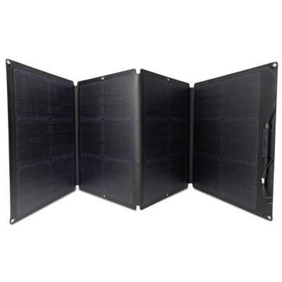 Ecoflow Efsolar110n Portable Black Solar Panel