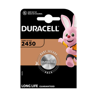 Duracell Cr2450 Coin Cell Battery, Pack Of 1