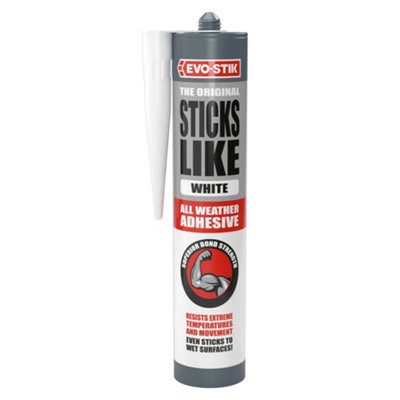 Evo-Stik Sticks Like White Grab Adhesive 290Ml