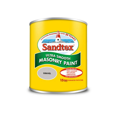 Sandtex Ultra Smooth Gravel Masonry Paint, 150Ml Tester Pot