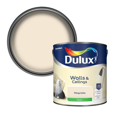 Dulux Magnolia Walls & Ceilings Silk Emulsion Paint, 2.5L