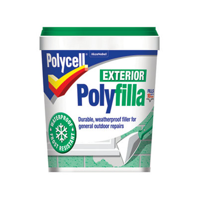 Polycell Polyfilla Grey Ready Mixed Filler, 1Kg