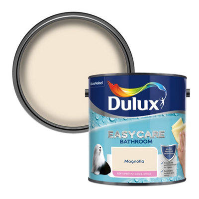 Dulux Magnolia Easycare Bathroom Soft Sheen Emulsion Paint, 2.5L