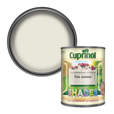 Cuprinol Garden Shades Pale Jasmine Matt Multi-Surface Exterior Paint, 1L Tin