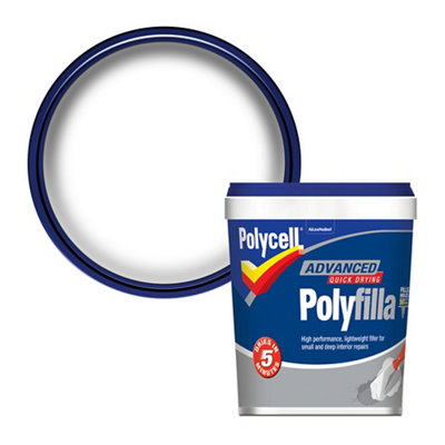 Polycell Advanced White Ready Mixed Filler, 600G
