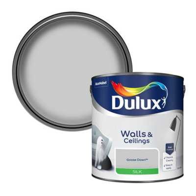Dulux Goose Down Walls & Ceilings Silk Emulsion Paint, 2.5L