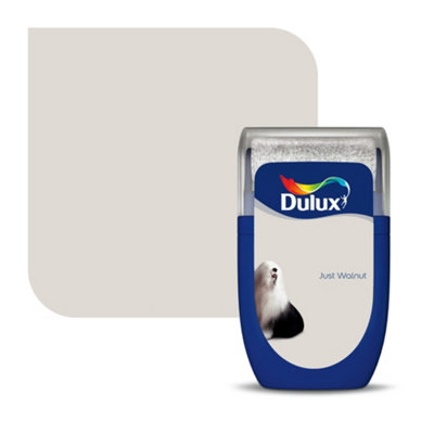 Dulux Standard Just Walnut Matt Emulsion Paint, 30Ml Tester Pot