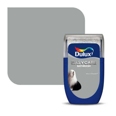 Dulux Easycare Warm Pewter Soft Sheen Wall & Ceiling Emulsion Paint, 30Ml Tester Pot