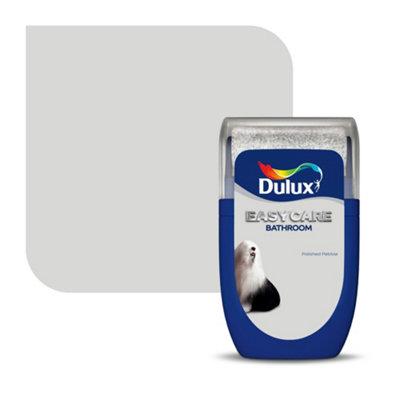Dulux Easycare Polished Pebble Soft Sheen Wall & Ceiling Emulsion Paint, 30Ml Tester Pot