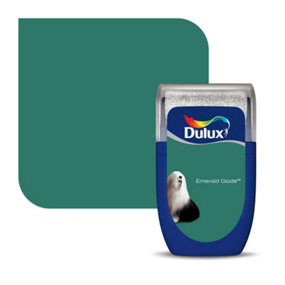 Dulux Emerald Glade Standard Matt Emulsion Paint, 30Ml Tester Pot