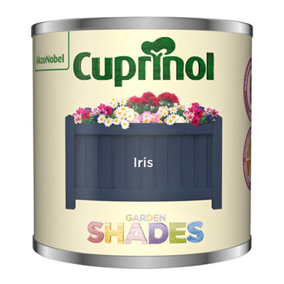 Cuprinol Garden Shades Iris Matt Multi-Surface Exterior Fencing & Sheds Protector Wood Paint, 125Ml Tester Pot