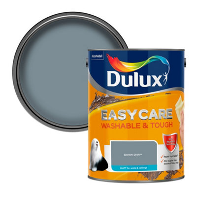 Dulux Easycare Denim Drift Matt Wall Paint, 5L