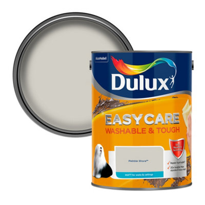 Dulux Easycare Pebble Shore Matt Wall Paint, 5L