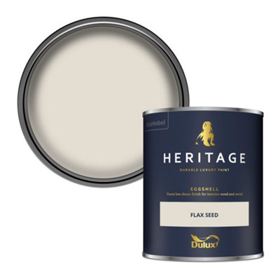Dulux Heritage Flax Seed Eggshell Metal & Wood Paint, 750Ml