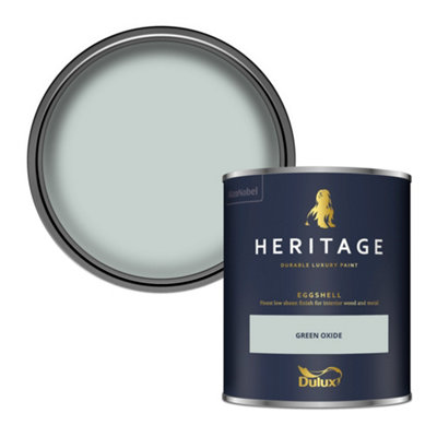Dulux Heritage Green Oxide Eggshell Metal & Wood Paint, 750Ml