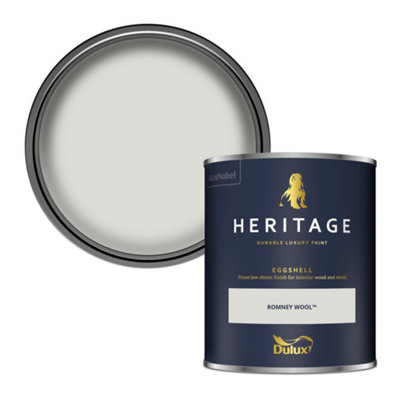 Dulux Heritage Romney Wool Eggshell Metal & Wood Paint, 750Ml