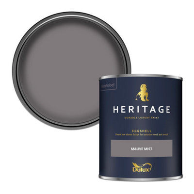 Dulux Heritage Mauve Mist Eggshell Metal & Wood Paint, 750Ml