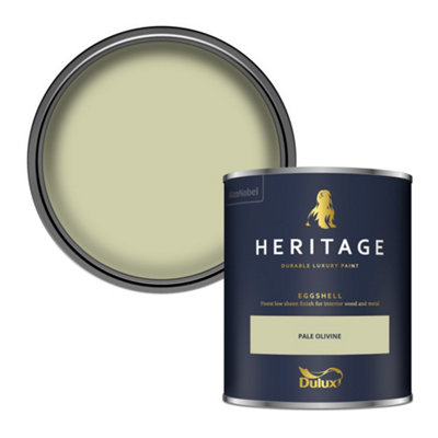 Dulux Heritage Pale Olivine Eggshell Metal & Wood Paint, 750Ml