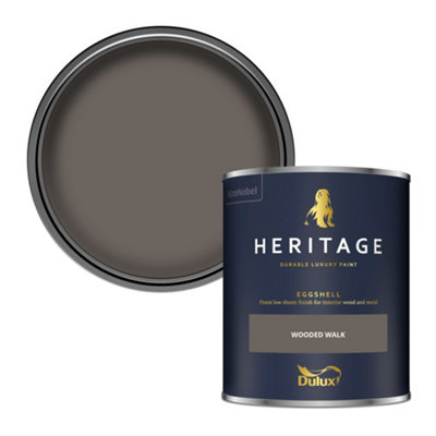 Dulux Heritage Wooded Walk Eggshell Metal & Wood Paint, 750Ml