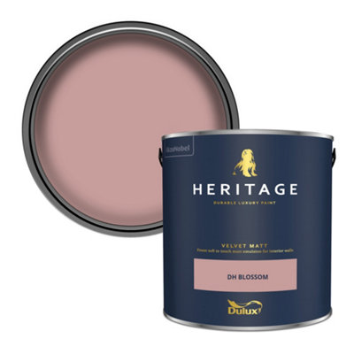 Dulux Heritage Dh Blossom Velvet Matt Wall Paint, 2.5L