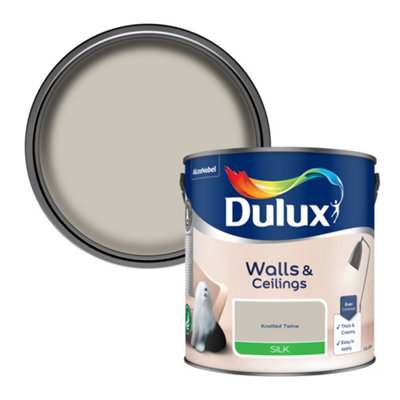 Dulux Knotted Twine Silk Wall & Ceiling Emulsion Paint, 2.5L