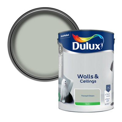 Dulux Tranquil Dawn Silk Wall & Ceiling Emulsion Paint, 5L