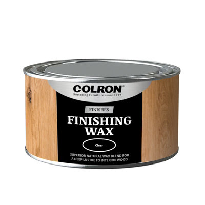 Colron Refined Clear Soft Sheen Furniture Finishing Wax, 320Ml