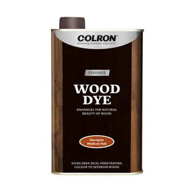 Colron Refined Georgian Medium Oak Matt Furniture Wood Dye, 250Ml