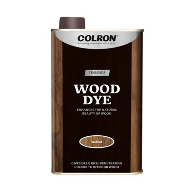 Colron Refined American Walnut Matt Furniture Wood Dye, 250Ml