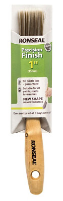 Ronseal Precision Finish 1" Walls, Ceilings & Trim Work Paint Brush