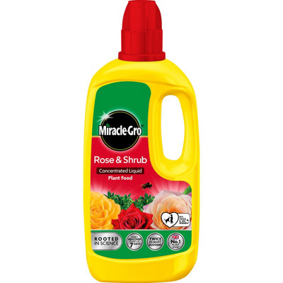 Miracle-Gro Liquid Rose Plant Feed, 800Ml