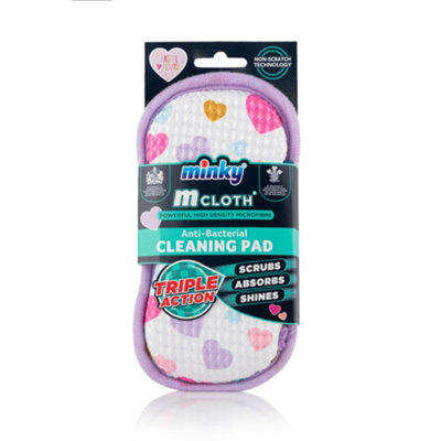 Minky Cleaning Pad Purple