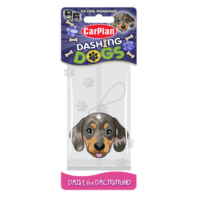 Carplan Daisy The Dachshund Ice Cool Hanging Air Freshener